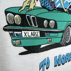 美品エクストララージ　Tシャツ　好デザイン90年代BMWカブリオレ