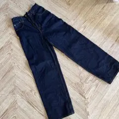 AZUL BY MOUSS ダークブルー ストレートデニム