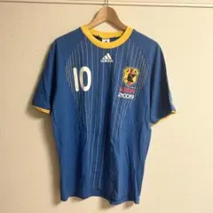 adidas 日本代表 リバーシブルTシャツ 2007 10番 JFA AP - メルカリ