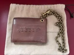 最終値下げ⭐︎正規品⭐︎ボッテガヴェネタ⭐︎二つ折り⭐︎財布⭐︎ウォレットチェーン⭐︎希少品