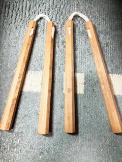 激レア 希少 40年前 木製 ヌンチャクNo5 全日本空手道連盟 2026年最新】ヌンチャク 武具の人気アイテム - メルカリ