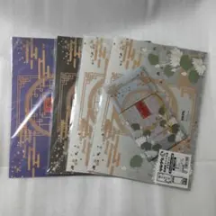 ツキウタ。 和紙風ファイル＆メモセット 4点セット