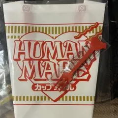 ヒューマンメイド　カップヌードルコラボ　限定商品　エコバッグ　フォークセット
