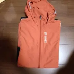 YONEX オレンジ フード付きジャケット