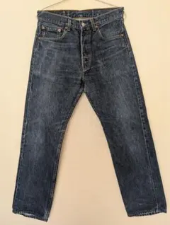 90s フランス製 Levi'sリーバイス 501 ブラック デニムパンツW31