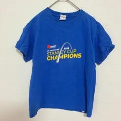 GILDAN 【S】ST. LOUIS BLUES Tシャツ ブルー ロゴ