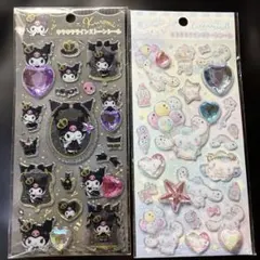 C*7様 サンリオ クロミ シナモロール シナモン キラキララインストーンシール