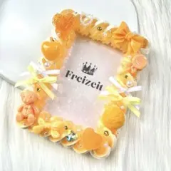 Sonnenmilch ホイップデコ　トレカケース　硬質ケース　B8 オレンジ