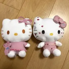 ハローキティ 50周年記念 ぬいぐるみ 2体セット