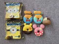 【美品】【まとめ売り】ディズニー ミニオン スクイーズ 7点セット