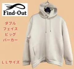ＬＬ★パーカー★ファインドアウト★大きいサイズ★シンプル★体型カバー★保温性抜群