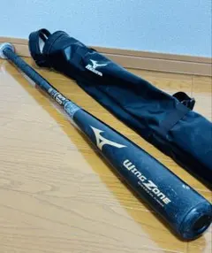 ミズノ WING ZONE+ 軟式バット 82cm 660g 翡翠 - メルカリ