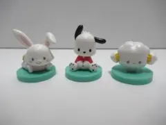 サンリオ　チョコエッグ　３体セット　こぎみゅん　ポチャッコ　ウィッシュミーメル