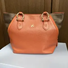春*合様 【極美品】KITAMURA A4レザートート ピンクゴールド インナー