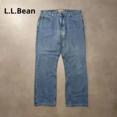 L.L.Bean古着ヴィンテージデニムパンツワイドテーパードメキシコ製K311のサムネイル