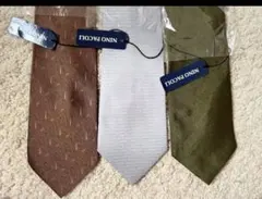 ネクタイ 3本　NINO PACOLI & LUCIANO SANTI