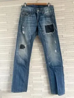 GAS NORTON CARROT ダメージリペア加工 ストレッチデニム S～M - メルカリ
