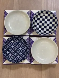 【新品未使用】たち吉 木曽路 小皿 4枚セット