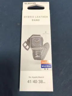 ELECOM ハイブリッドレザーバンド 41/40/38mm