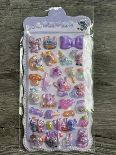 リロアンドスティッチ　ボンボンドロップシール