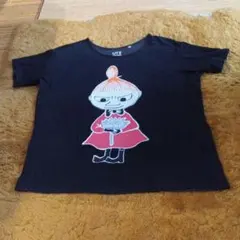 ユニクロ　Tシャツ リトルミイ　黒　サイズＳ(Ｌの方でも対応)グラフィックT