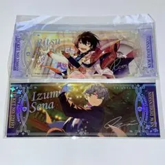 あんスタ 中国グッズ ホロチケ 朔間凛月 瀬名泉 2点