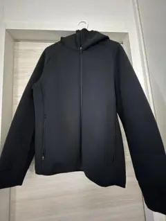 ウルトラストレッチドライスウェットフルジップパーカ（長袖）M 黒