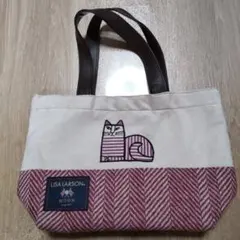 LISA LARSON MOON トートバッグ 猫 刺繍のサムネイル