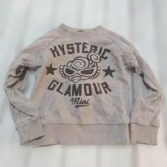 HYSTERIC GLAMOUR Mini トレーナー グレー