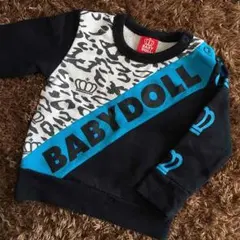 BABY DOLL 80cm ヒョウ柄 豹柄 トレーナー