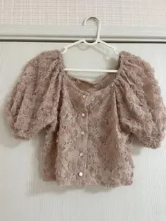 RETRO GIRL 半袖カーディガン