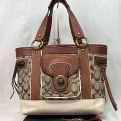 Coach Legacy トートバッグ 10648 ターコイズ ブルー Y2K - メルカリ
