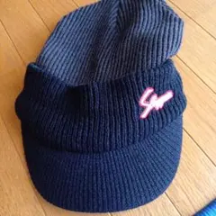 【試着のみ】久保田スラッガー ワッチキャップ ネイビー×グレー