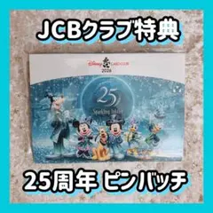 ディズニーJCBカード特典 25周年ピンバッジ