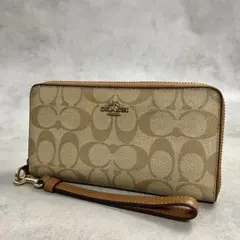 COACH コーチ 長財布 レオパード ラウンドジップ 箱付/K-1423 - メルカリ