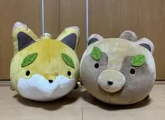 2026年最新】タヌキとキツネ もっちぃもっちぃ ぬいぐるみ キツネの