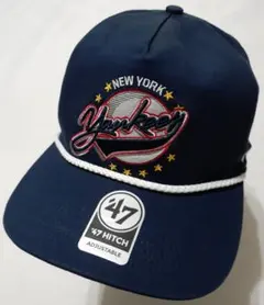 47 BRAND HITCHシリーズ ヤンキース キャップ 帽子