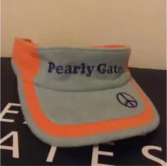 美品 パーリーゲイツ サンバイザー ゴルフ