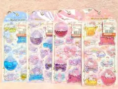 サンリオ　ウォーターシール　マイメロ　クロミ　キティ　シナモロール　4種セット