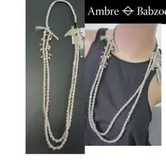 新品処分Ambre Babzoe ダイヤストーンジョーゼットネックレスのサムネイル