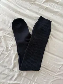 ルーズソックス 黒 80cm