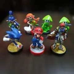 amiibo アミーボ フィギュア 7体セット まとめ売り