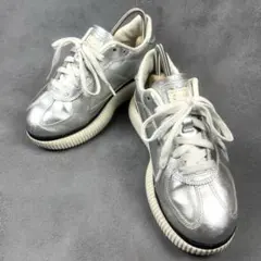Onitsuka Tiger DELECITY デレシティ 厚底 24 シルバー