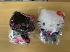 ハローキティ　ぬいぐるみ　ボールチェーン　ガチャガチャ