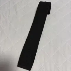 Ascot アスコット ニットタイ ブラックのサムネイル