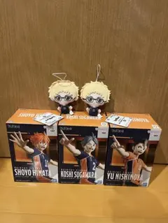 ハイキュー!! フィギュア-一本ナイッサー！！- 3体セット - メルカリ