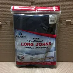 新品 INDERA インデラミルズ サーマル長袖 ネイビー 紺 S