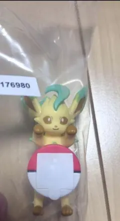 ポケモン 一番くじ F賞 街歩きちらりんフレンズ 　リーフィア