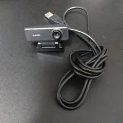 ELECOM USBウェブカメラ ブラック