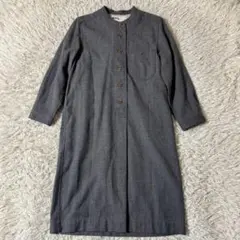 【美品】マーガレットハウエル　バンドカラー　シャツ　ワンピース　サイズ2